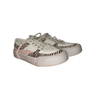 Girls Sperry Top-Sider Memory Foam Animal Print Shoes
